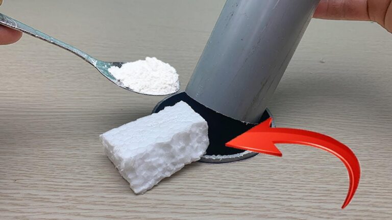5 genialnych pomysłów na łączenie rur PVC przy użyciu styropianu i superglue!