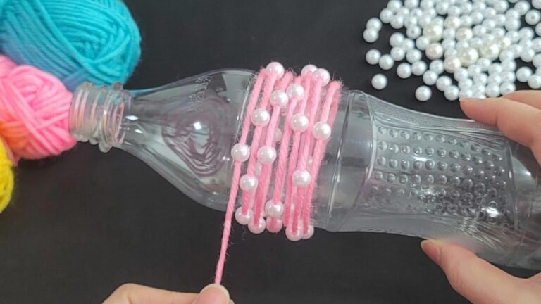 10 kreatywnych pomysłów na DIY z plastikowych butelek i koralików!
