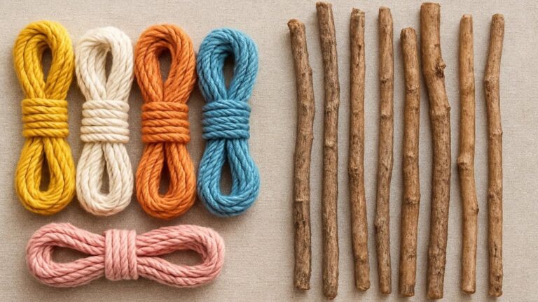 10 kreatywnych pomysłów na DIY z drewnianych gałęzi i makramé!