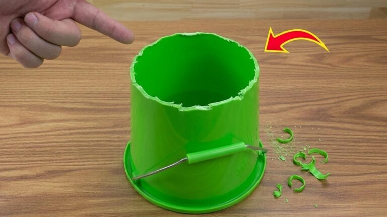 10 kreatywnych pomysłów na nowe życie starych plastikowych wiader!